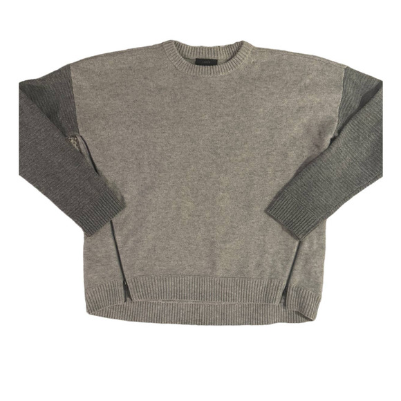 J. Crew Gray Wool Sweater - Picture 1 of 7